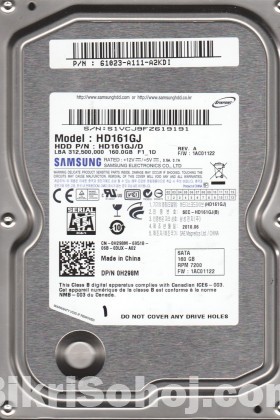 SAMSUNG PC Desktop 160GB  Internal Harddisk